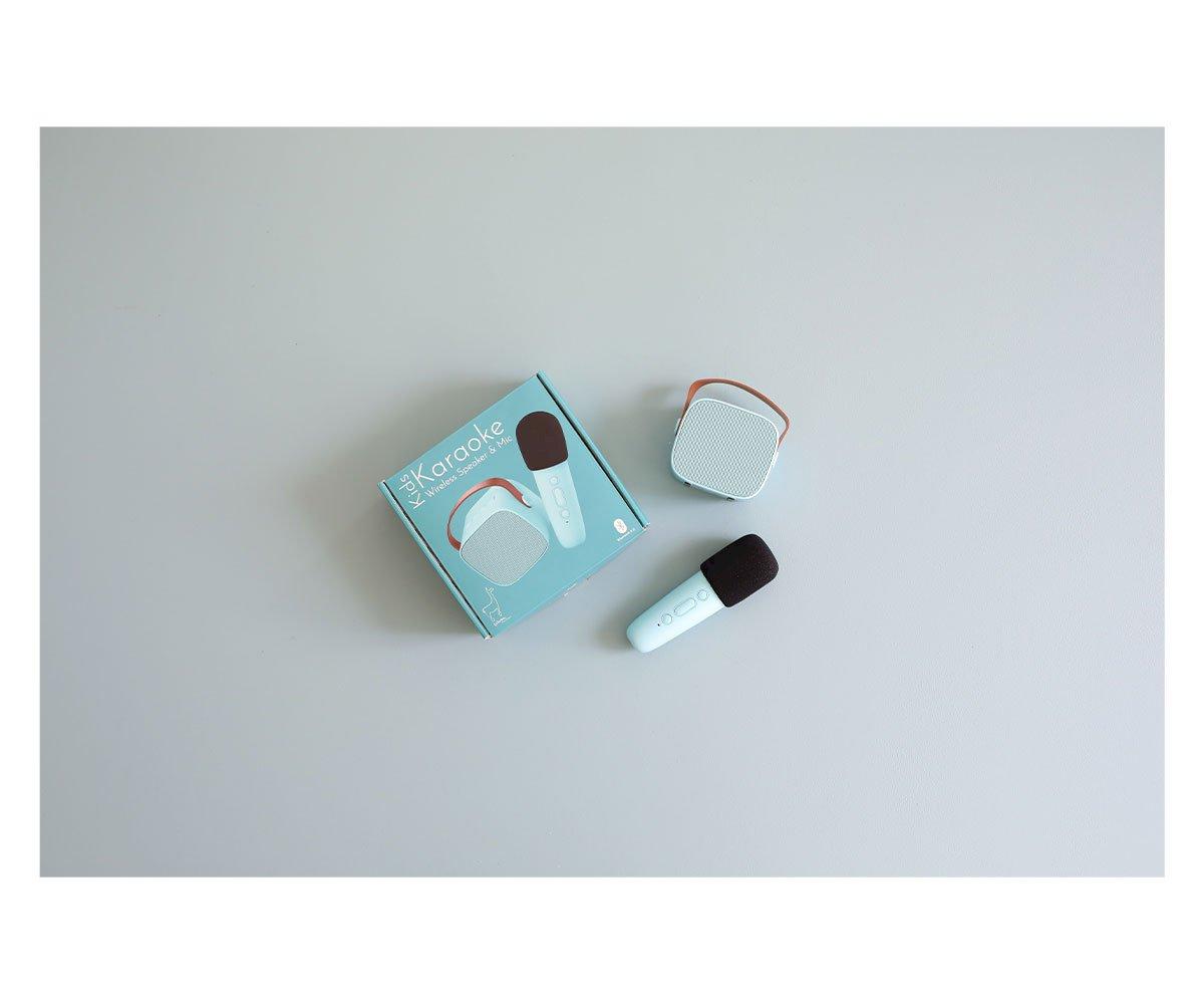 Haut-parleur Bluetooth Bleu Avec Microphone Sans Fil