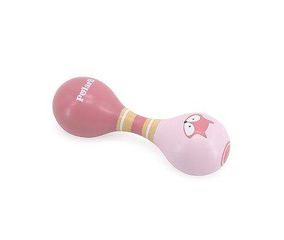 Maraca Doppia Volpe Rosa