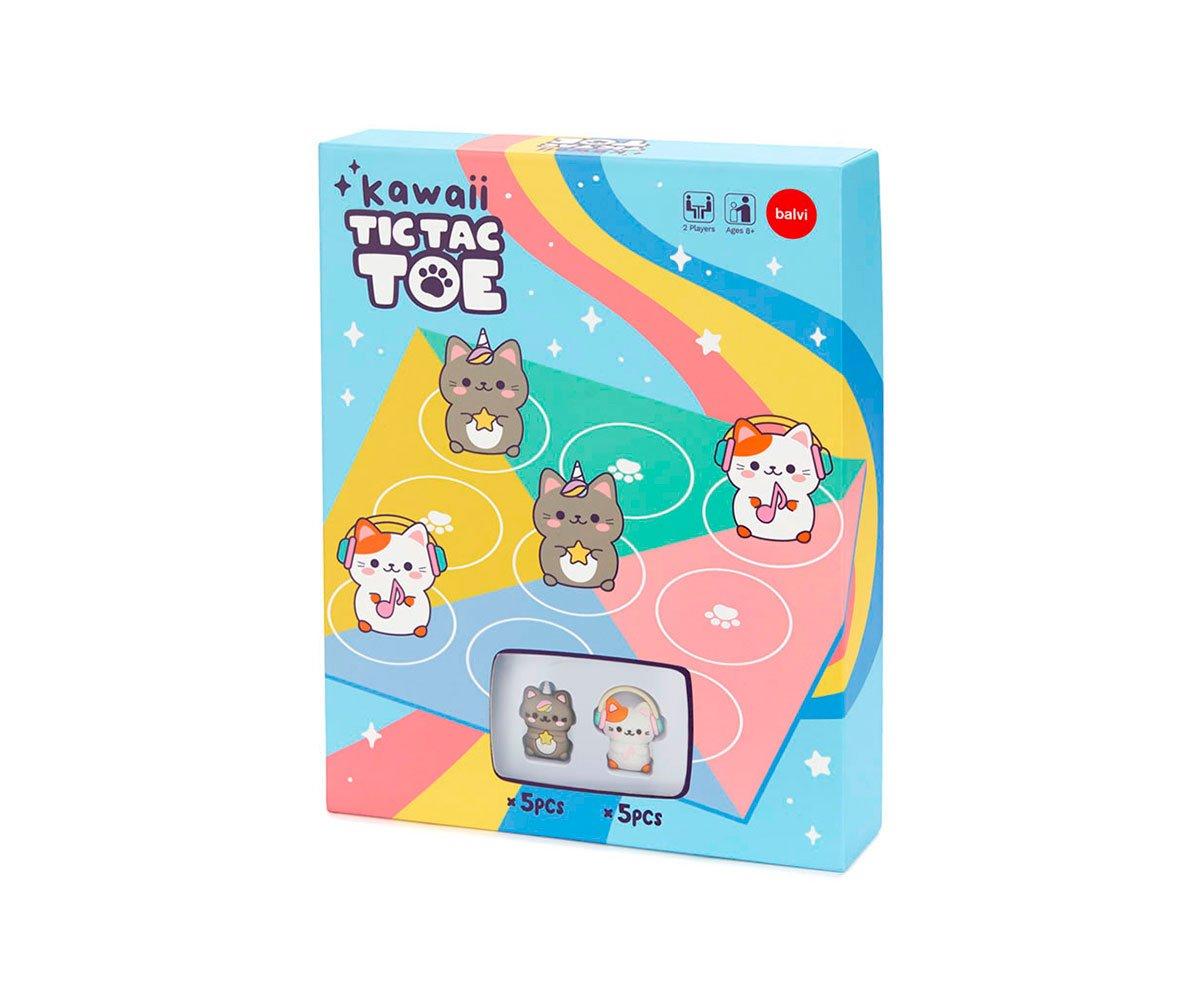 Juego De Mesa Tic Tac Toe Kawaii