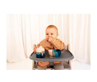 Babero con Mangas Cuadros Sienna Gingham