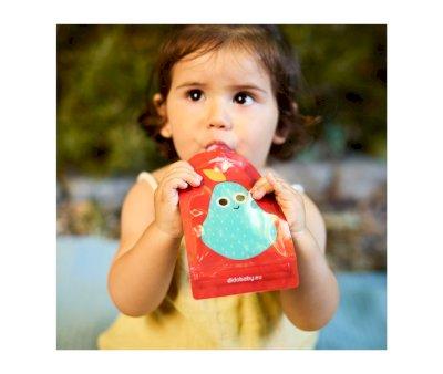 6 Reusable Food Pouches 100ml
