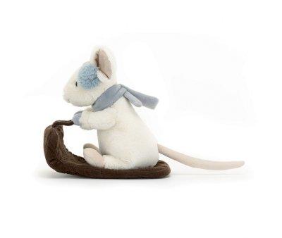 Peluche Navideo Ratoncito Trineo