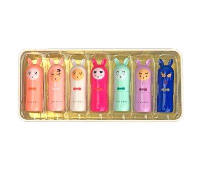 Cajita 7 Blsamos Labiales Pompn Edicin Limitada Navidad
