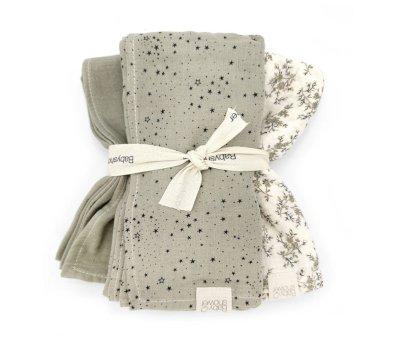Pack de 3 Mini-muselines Dune Sky