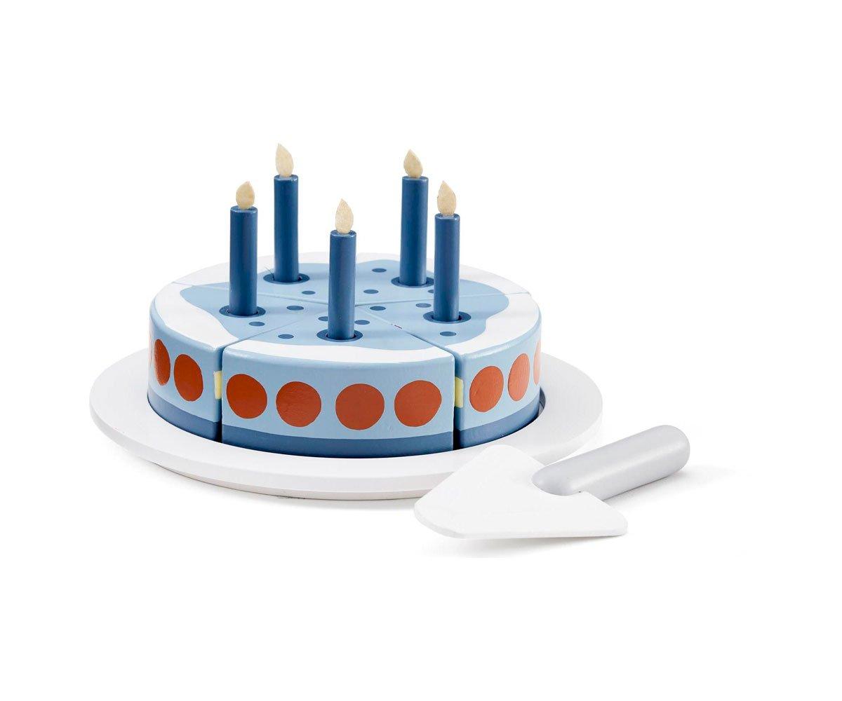 Torta Compleanno Azzurra