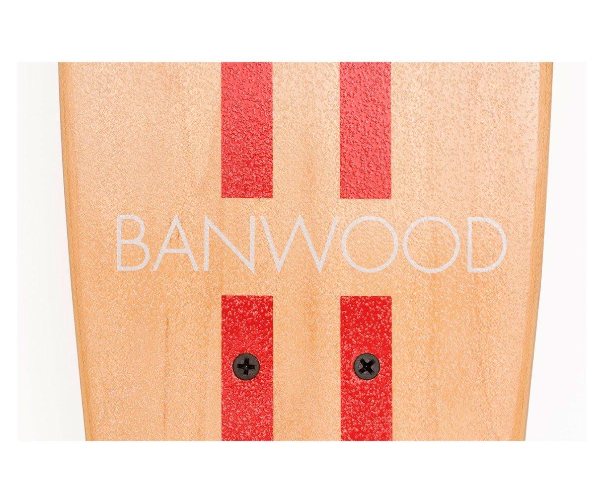 Skateboard Rouge Banwood