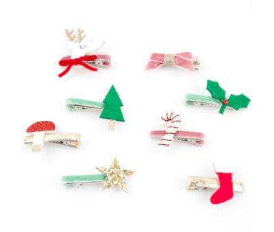 Hair Clips Christmas Decoration