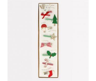 Hair Clips Christmas Decoration
