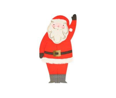 16 guardanapos de Pai Natal