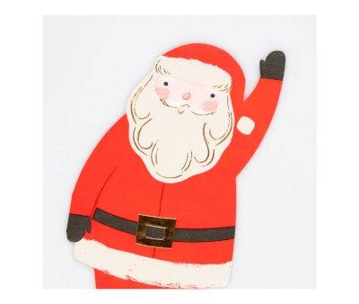 16 guardanapos de Pai Natal