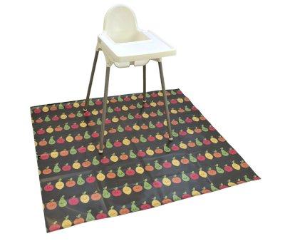 Alfombra Impermeable Wipeezee Splash Grey Happy Fruit