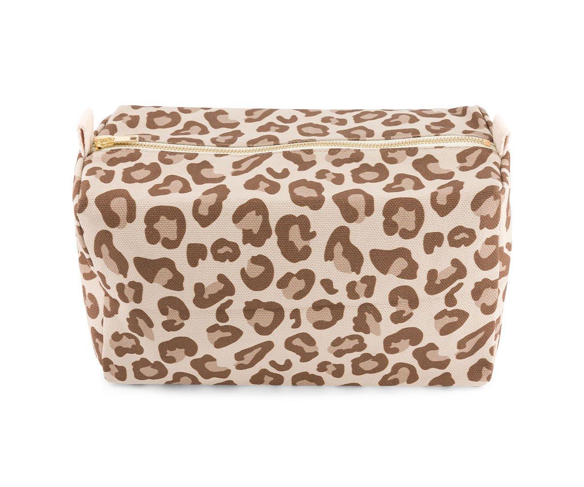 Trousse De Toilette Vic Leopard Damier Caramel