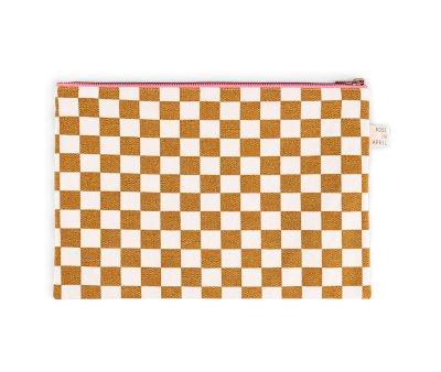 Borsa a Mano Lili Damier Caramel