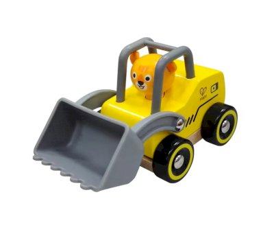 Macchinina Legno Bulldozer