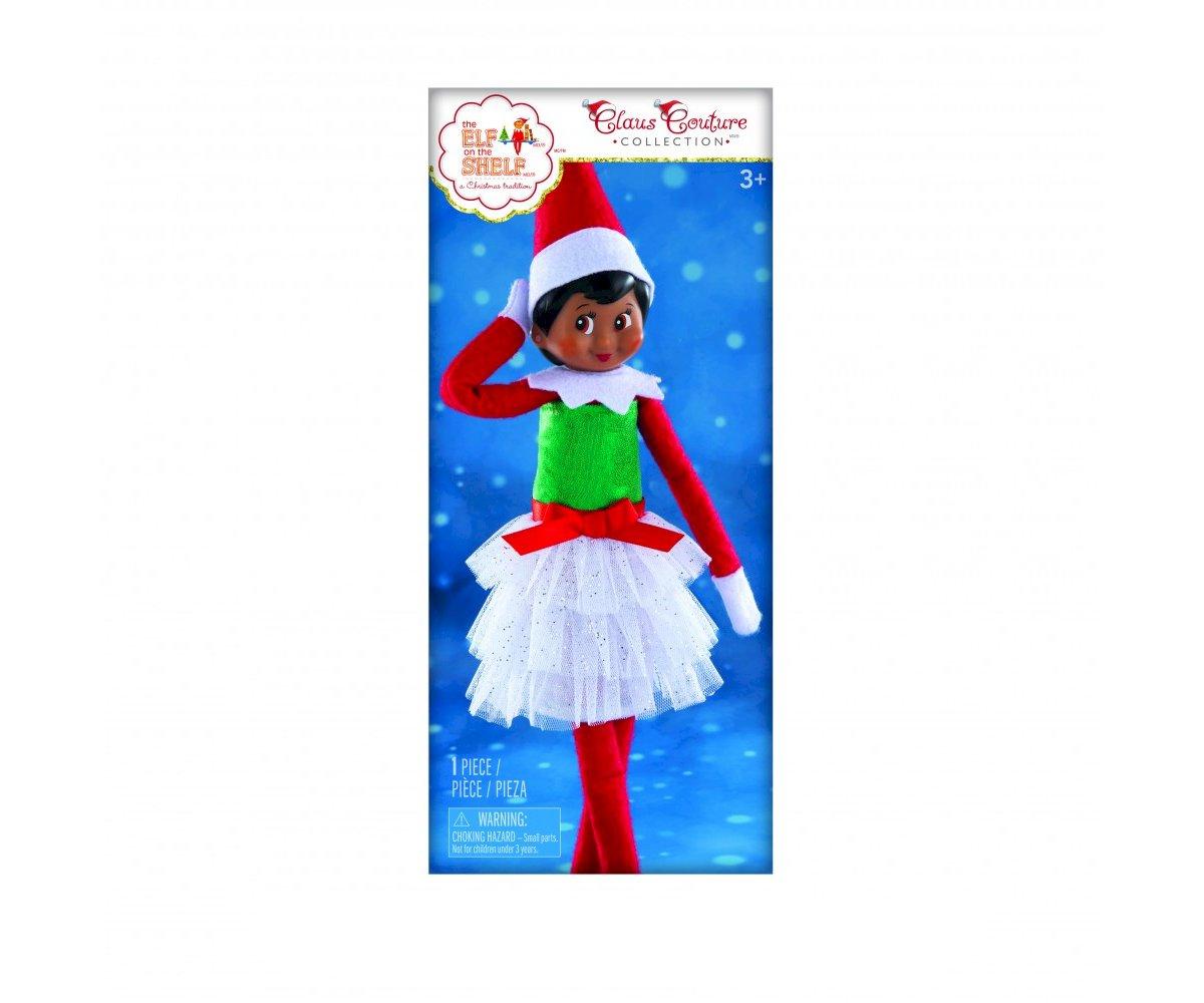 Vestido Menina De Festa Claus Couture Boneco Elf Explorer Doll