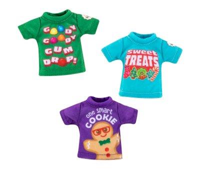 Pack 3: camisetas e estojo de lembrana Boneco The Elf On The Shelf