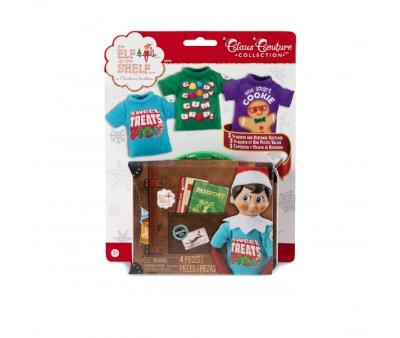 Pack 3: camisetas e estojo de lembrana Boneco The Elf On The Shelf