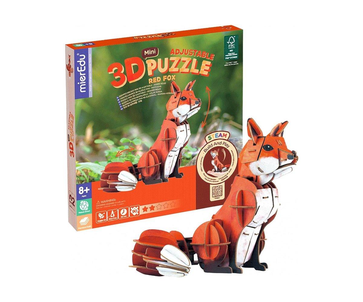 Mini puzzle 3D Renard