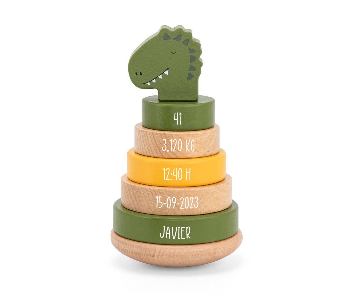 Dinossauro Trixie Mr. Stackable Tower  - Personalizado