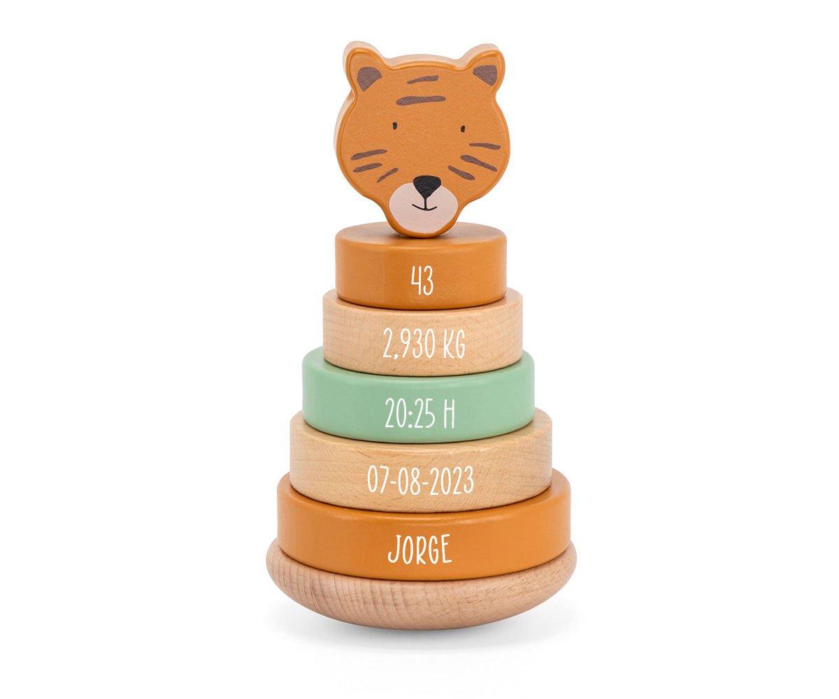 Torre Apilable Trixie Mr. Tiger Personalizable