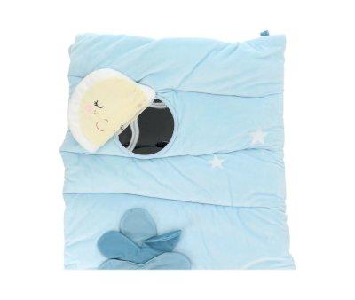 Coperta Gioco Monnka Blue Elephant