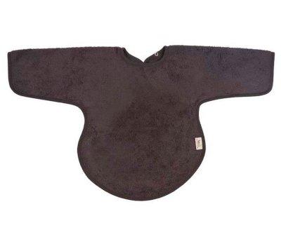 Bavoir avec manches Graphite Personnalisable