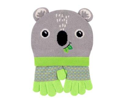 Bonnet d'hiver avec Gants Koala