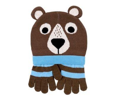 Bonnet d'hiver avec Gants Ours