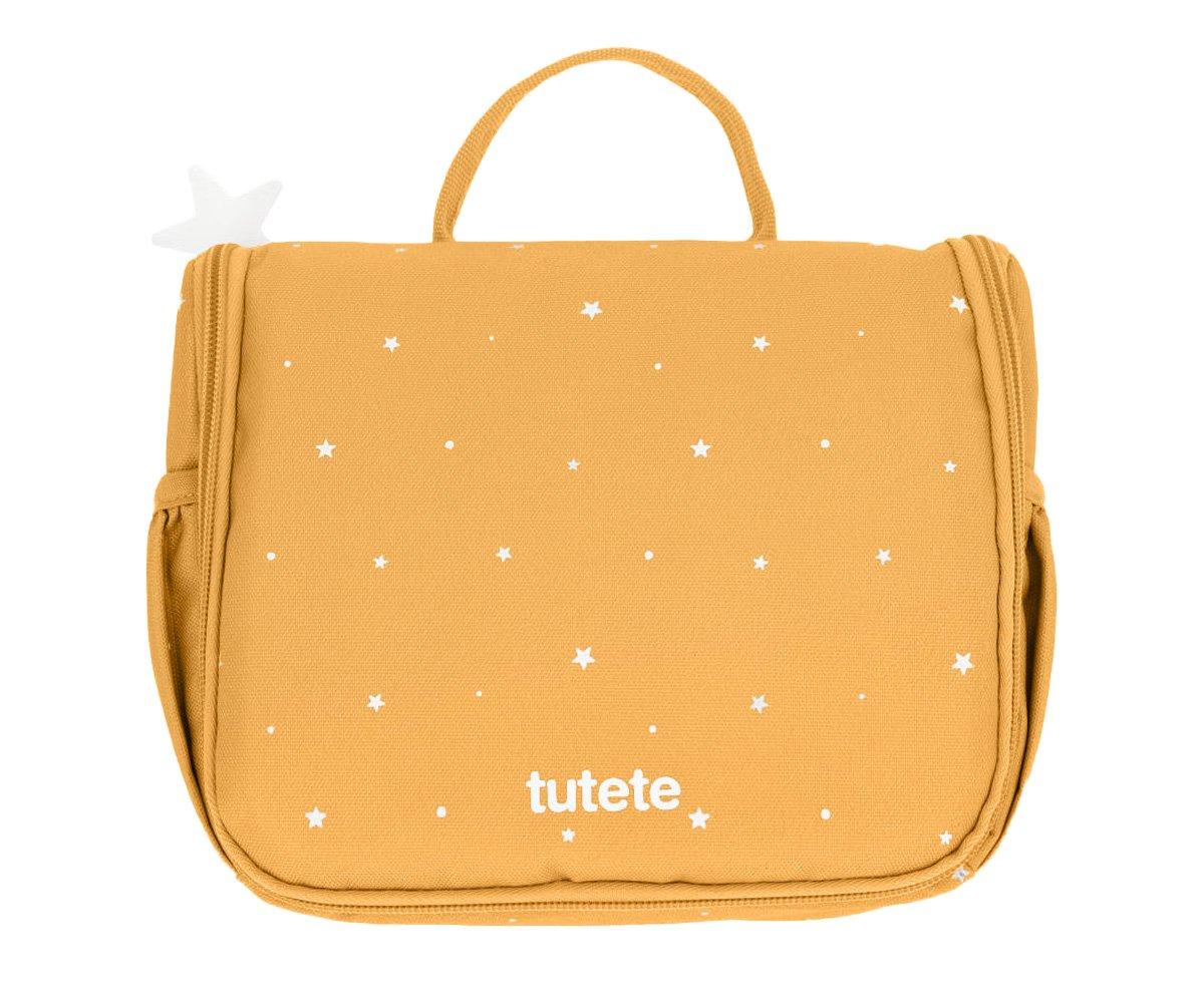 Trousse de toilette de voyage Tutete Stars Mustard