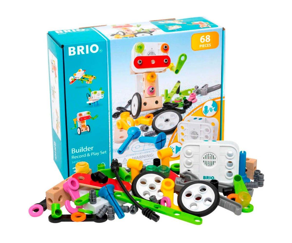 Set Costruzioni Builder Record & Play 68 Pezzi