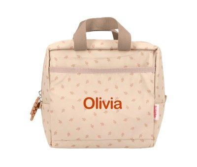 Borsa Termica Merenda Leaves Sand Personalizzabile
