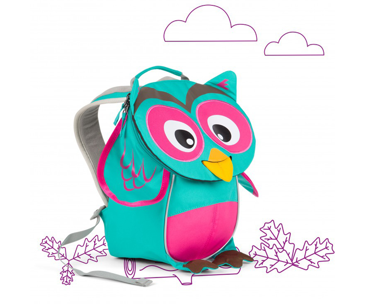 Mochila Pequena Buho Olivia Personalizable Tutete