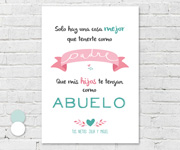 Lmina Personalizada Pap Abuelo