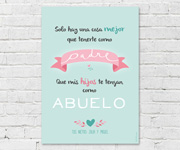 Lmina Personalizada Pap Abuelo