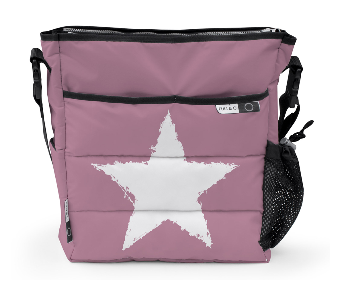 bolso carro bebe rosa