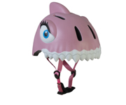 Casco Infantil Tiburn Rosa