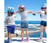 Casco Infantil Tiburn Rosa