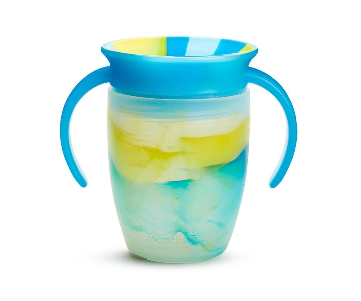 Taza Antigoteo Con Asas Miracle 360º Azul Tropical 200ml