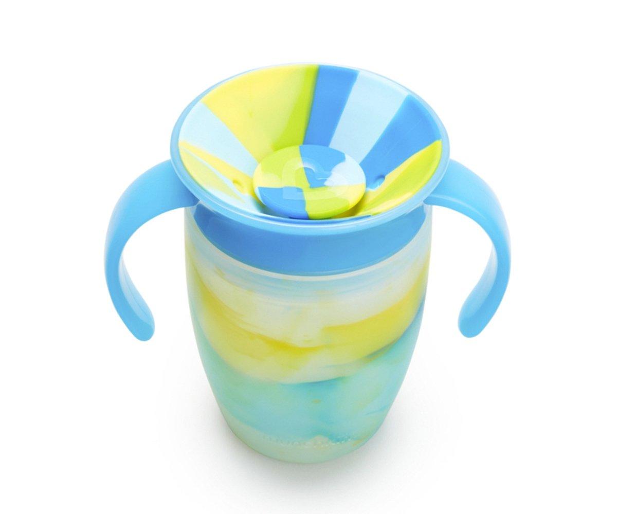 Taza Antigoteo Con Asas Miracle 360º Azul Tropical 200ml