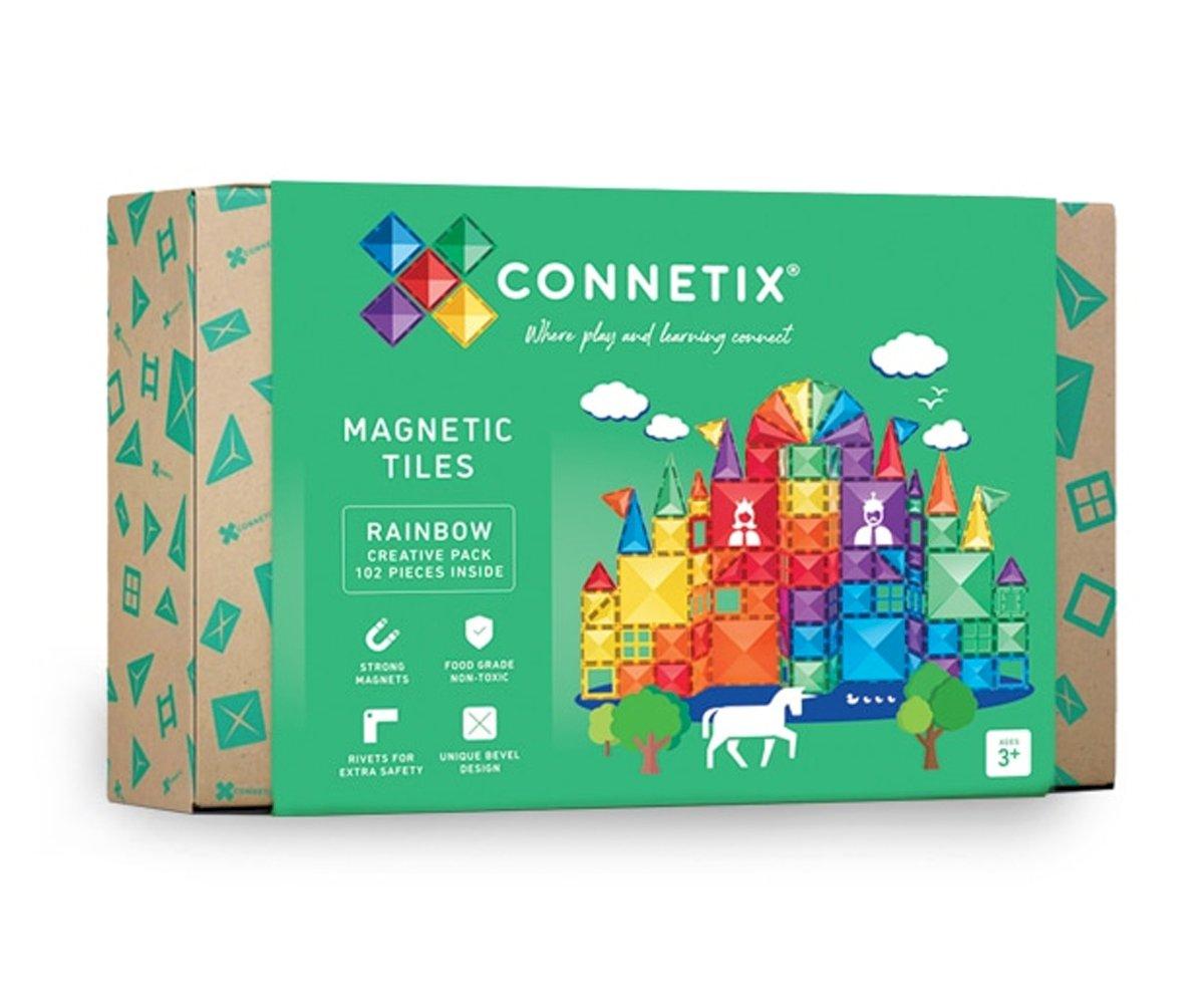 Construcción Connetix Rainbow Creative 102 Piezas