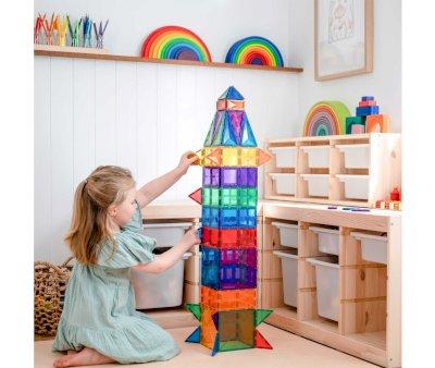Construccin Connetix Rainbow Creative 102 Piezas