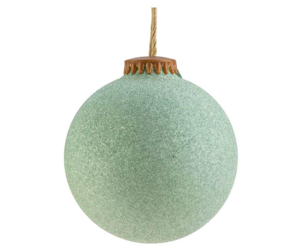 Bola de Navidad Weiste Bio Glitter Forest Green Grande