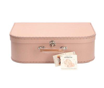 Maleta Vintage "Kit de Nacimiento" Mueco Soft Ondine Camel