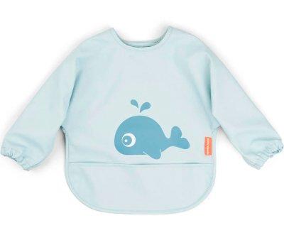 Bavaglio con Maniche Blue Wally 6-18m Personalizzabile