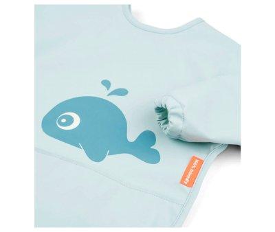 Bavaglio con Maniche Blue Wally 6-18m Personalizzabile