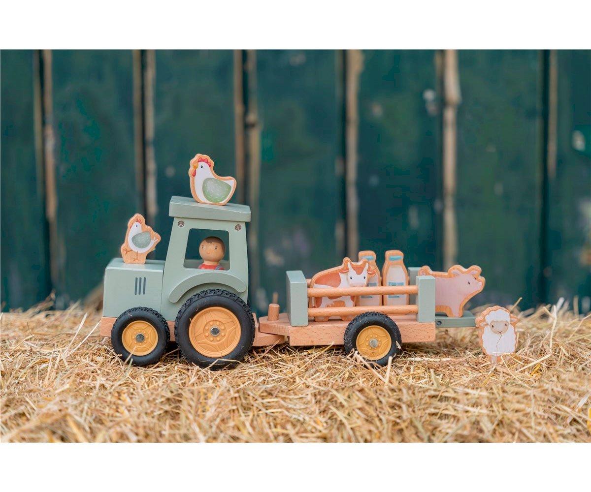 Tracteur Little Farm FSC Avec Remorque