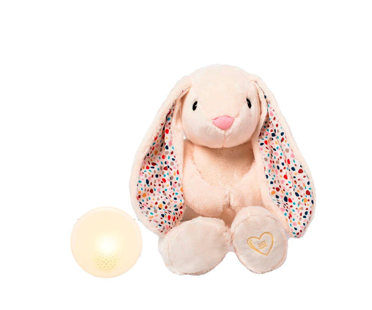 Peluche Luz-Sonido Whisbear Conejito Blanco