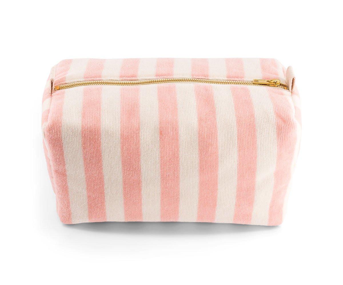 Trousse De Toilette Stripes Light Pink