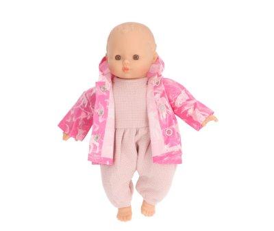 Bambola Vintage Soft Alice con Abitini e Impermeabile