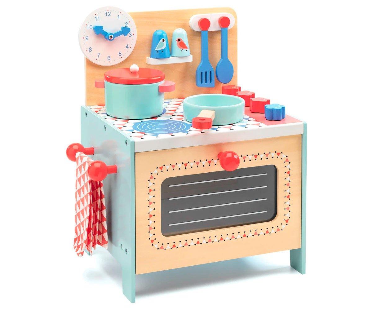 Cuisine En Bois Bleu Doll House